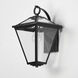 Prism 1 Light 16 inch Black Outdoor Wall Mount