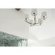 Rondo 5 Light 31 inch Polished Nickel Single-Tier Chandelier Ceiling Light
