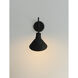 Signlite 1 Light 13.75 inch Black Outdoor Wall Mount