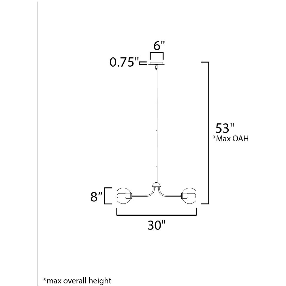 Knox 5 Light 30 inch Natural Aged Brass Chandelier Ceiling Light, Globe