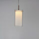 Duo LED 4.5 inch Satin Nickel Mini Pendant Ceiling Light
