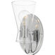 Ava 1 Light 5 inch Polished Chrome Bath Vanity Wall Light