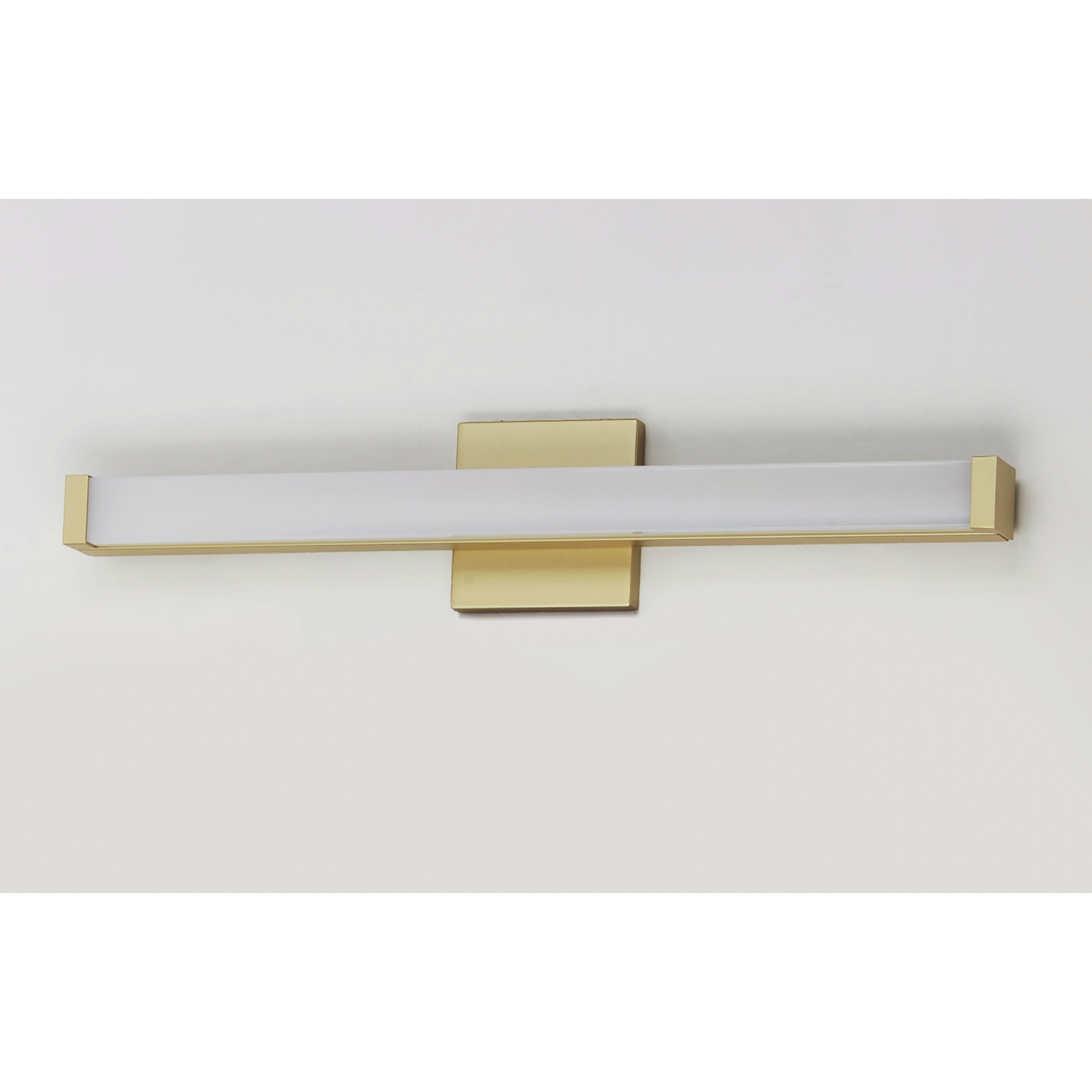 Spec Vanity LED 24 inch Gold Bath Vanity Wall Light