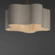Corsica 5 Light 24.5 inch Natural Aged Brass Single Pendant Ceiling Light