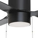 Falcon - Pull 52 inch Black Indoor Ceiling Fan