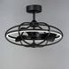 Corona 22 inch Black Fandelight