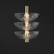 Metropolis LED 12 inch Satin Brass Single Pendant Ceiling Light