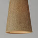 Sumatra 1 Light 7 inch Natural Aged Brass Single Pendant Ceiling Light, Elongated