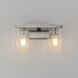 Cubos 2 Light 14 inch Satin Nickel Bath Vanity Wall Light
