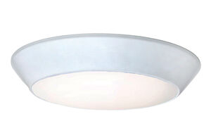 Convert LED 8 inch White Flush Mount Ceiling Light