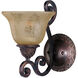 Symphony 1 Light 7 inch Oil Rubbed Bronze Wall Sconce Wall Light