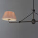 Dunbridge 2 Light 62 inch Antique Bronze Linear Pendant Ceiling Light