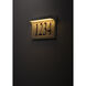 Address LED 7 inch White Outdoor Wall Mount