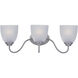 Stefan 3 Light 21.50 inch Bathroom Vanity Light