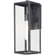 Catalina 1 Light 17 inch Dark Bronze Outdoor Wall Mount
