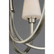 Shelter 9 Light 30 inch Satin Nickel Chandelier Ceiling Light