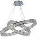 Eternity LED 30 inch Polished Chrome Entry Foyer Pendant Ceiling Light