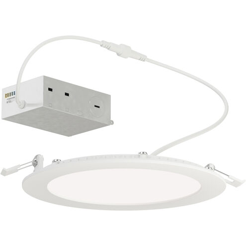 Slim LED 6.75 inch White Flush Mount Ceiling Light