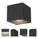 Stout LED 4.75 inch Black Flush Mount Ceiling Light, Indoor/Outdoor