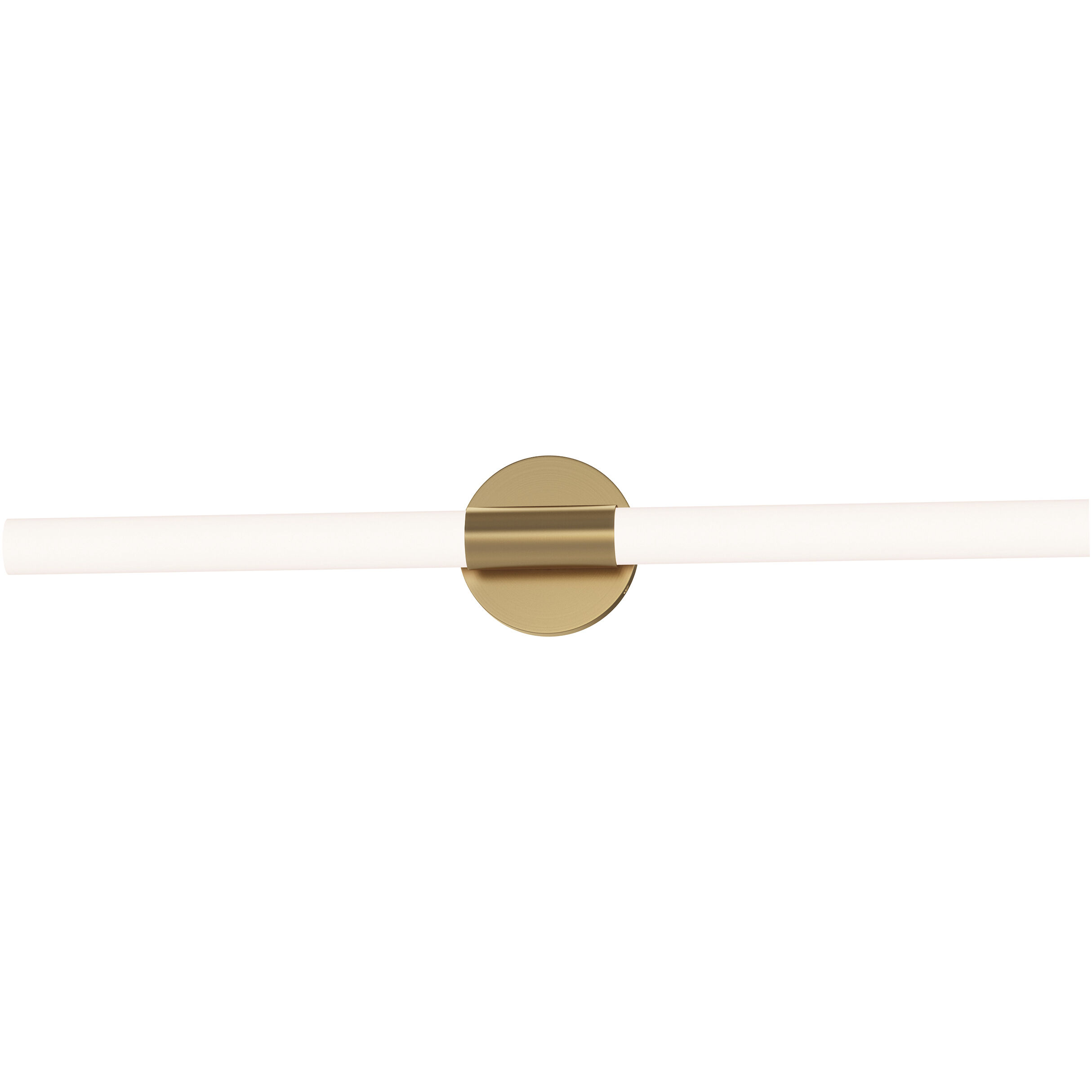 Tubi LED 30 inch Natural Aged Brass Bath Vanity Wall Light