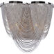 Chantilly LED 12 inch Polished Nickel Wall Sconce Wall Light