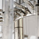 Divine 8 Light 23.5 inch Polished Nickel Chandelier Ceiling Light