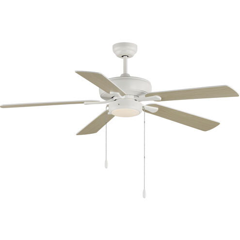Super-Max 52 inch Matte White Indoor Ceiling Fan