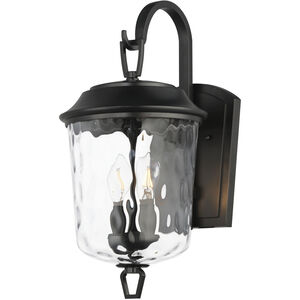 Prescott 2 Light 18.25 inch Dark Bronze Outdoor Wall Mount