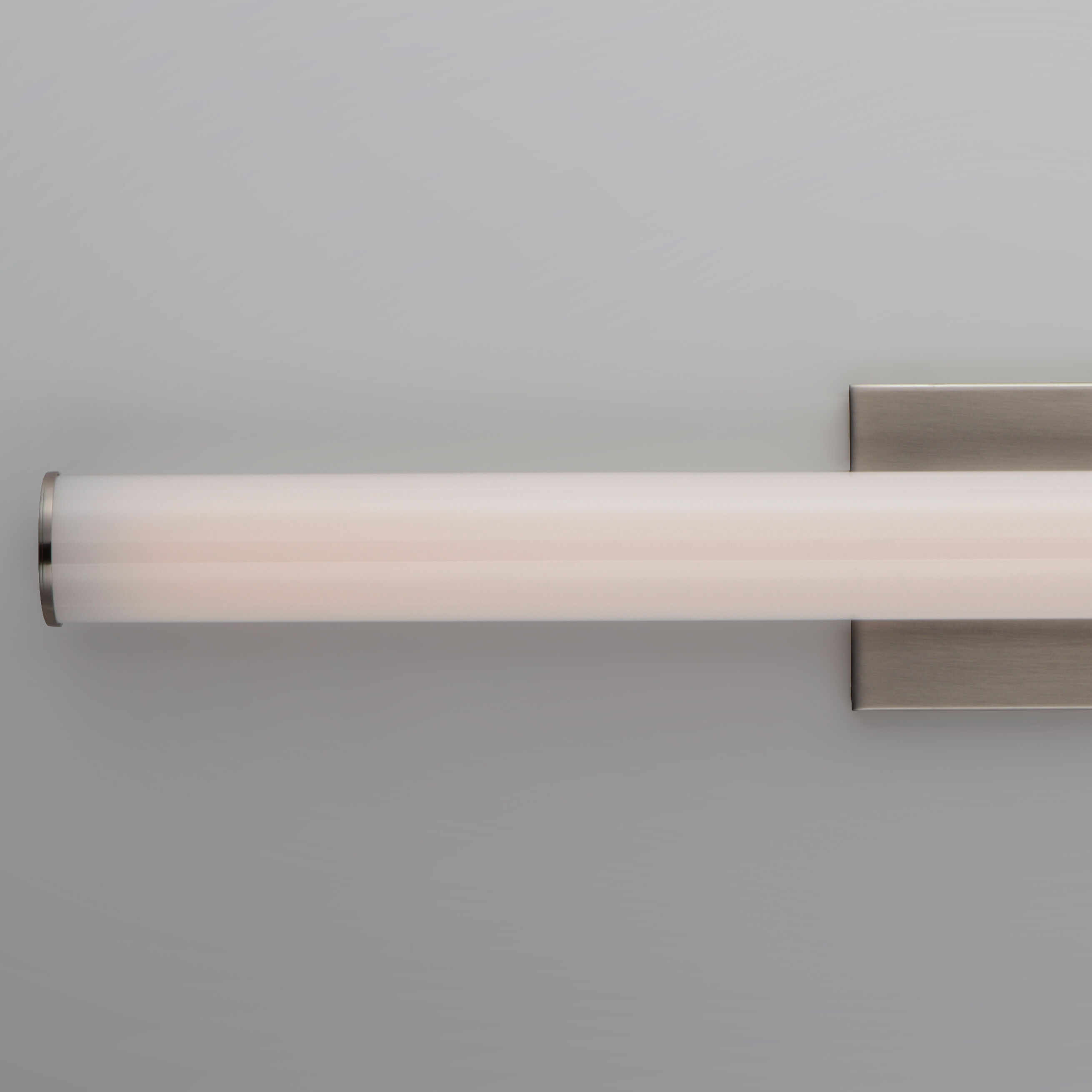 Rail LED 24 inch Satin Nickel Bath Vanity Wall Light