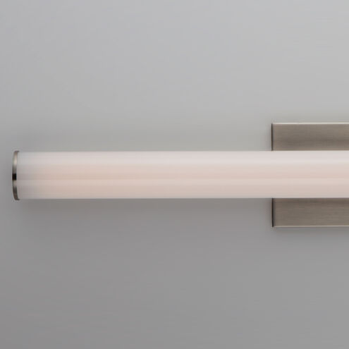 Rail LED 24 inch Satin Nickel Bath Vanity Wall Light