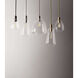 Babylon 1 Light 8 inch Satin Brass Single Pendant Ceiling Light