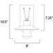 Civic LED 10.5 inch Architectural Bronze Outdoor Wall Mount