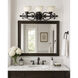 Manor 3 Light 29 inch Oil Rubbed Bronze Bath Vanity Wall Light