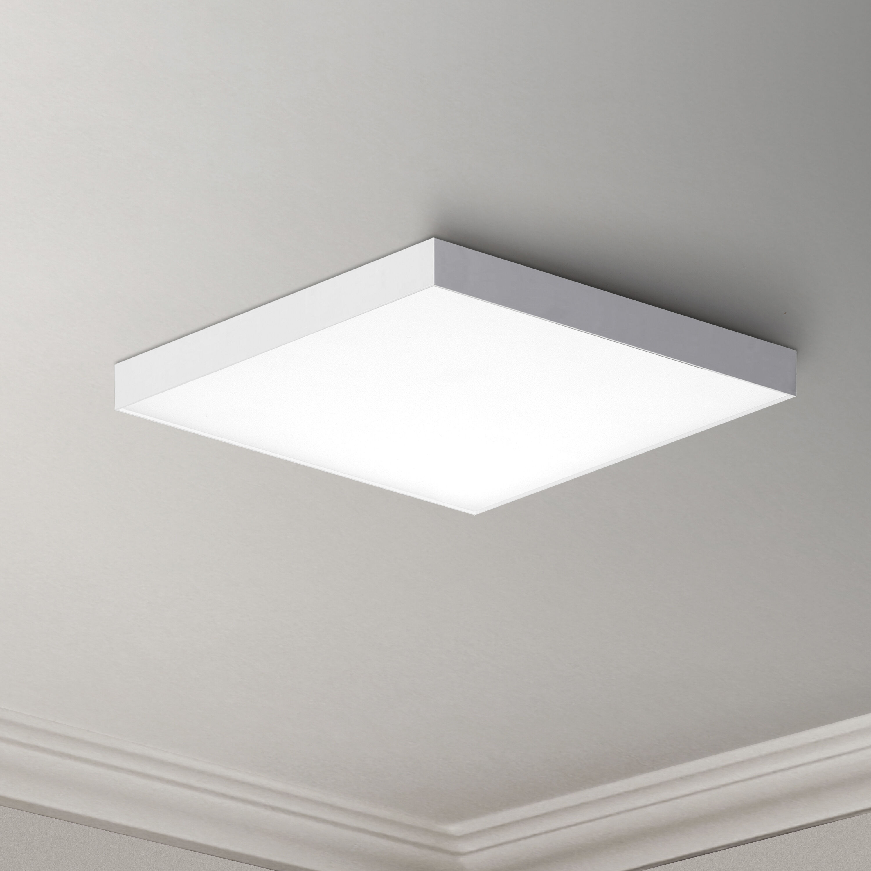 Trim LED 15 inch White Flush Mount Ceiling Light