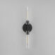 Equilibrium LED 6 inch Black Wall Sconce Wall Light