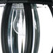 Crown Hill 1 Light 17.75 inch Black Outdoor Wall Mount