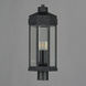 Wright 3 Light 23.25 inch Black Patina Outdoor Pole/Post Mount