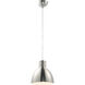 Cora 1 Light 8.75 inch Satin Nickel Single Pendant Ceiling Light