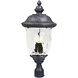 Carriage House VX 3 Light 26.5 inch Oriental Bronze Outdoor Pole/Post Mount