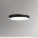 Trim LED 7 inch Black Flush Mount Ceiling Light