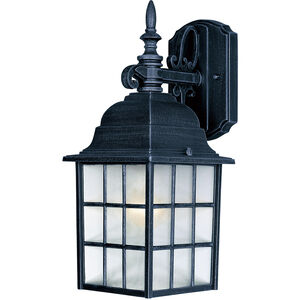 North Church 1 Light 14 inch Black Outdoor Wall Mount