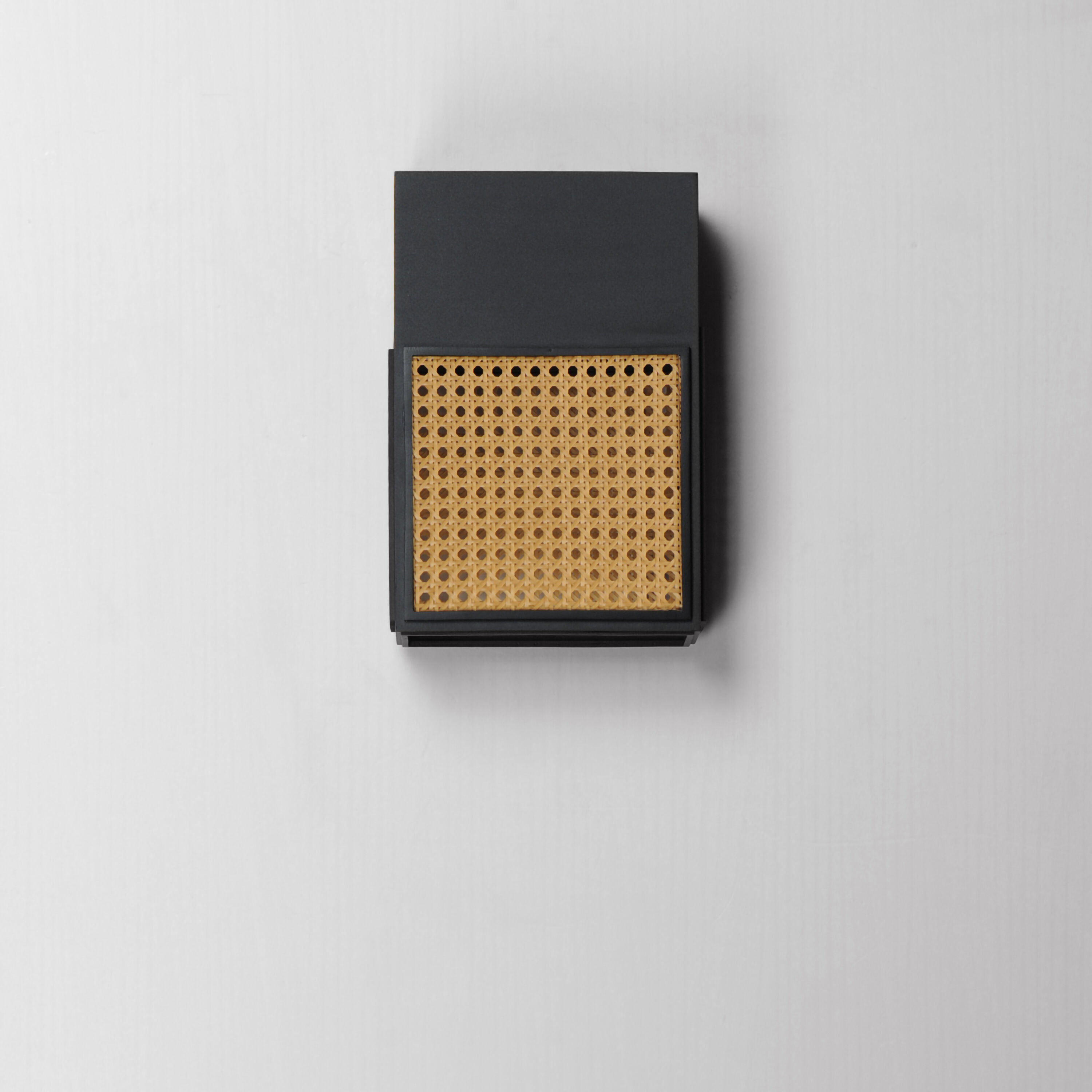 Lattice LED 12 inch Black Outdoor Wall Mount