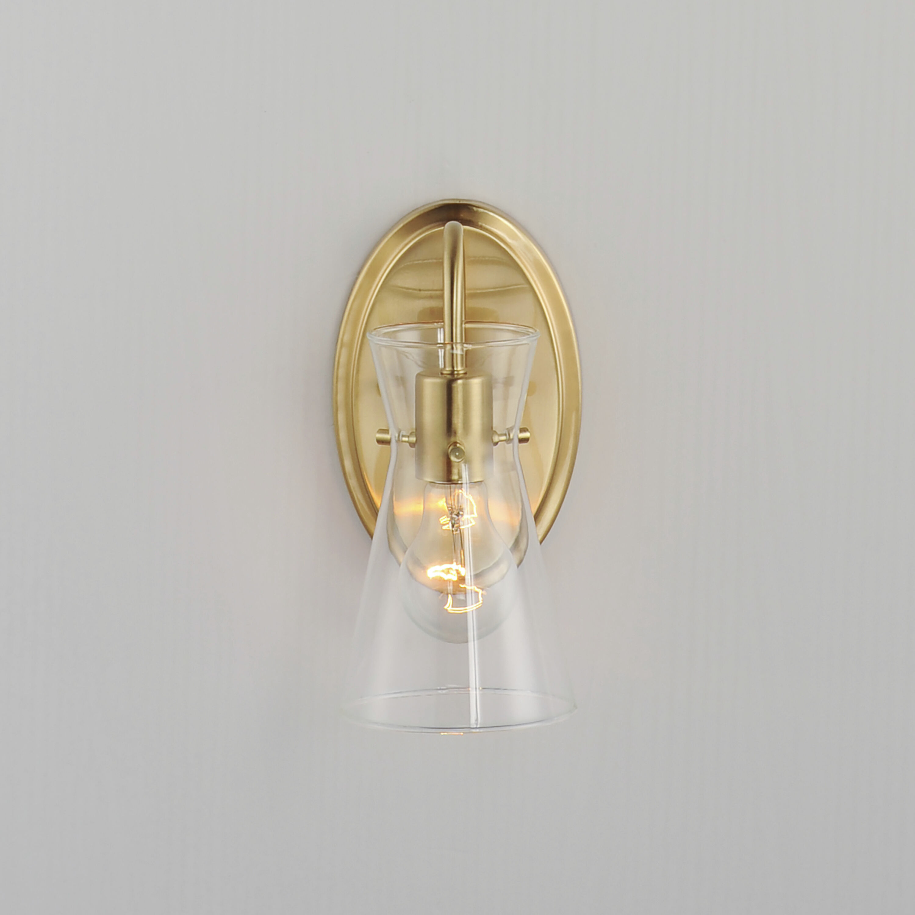 Ava 1 Light 5 inch Natural Aged Brass Bath Vanity Light Wall Light