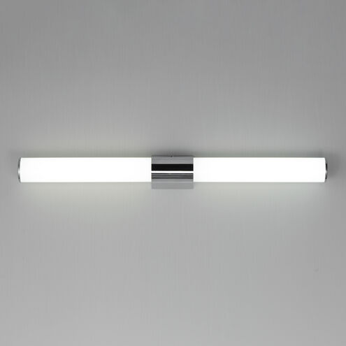 Tubo LED 30 inch Polished Chrome Bath Vanity Light Wall Light
