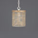 Vannerie 1 Light 12 inch Ecru Single Pendant Ceiling Light