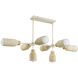 Pompeii 8 Light 30.75 inch Island Light