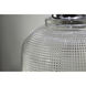 Hollow 1 Light 6 inch Polished Chrome Wall Sconce Wall Light