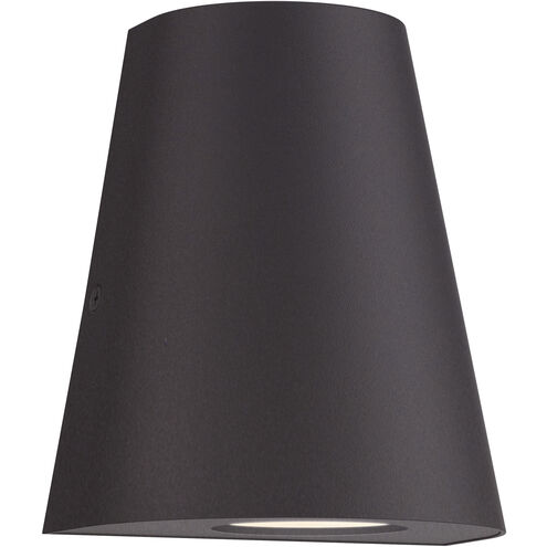 Taper LED 6.25 inch Architectural Bronze Outdoor Wall Mount
