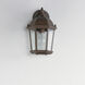 Builder Cast 1 Light 12 inch Empire Bronze Outdoor Wall Mount