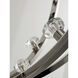 Equinox LED 18 inch Polished Nickel Single Pendant Ceiling Light